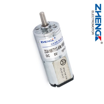 ZGA16RT DC Geared Motor 16mm Diameter For Smart DoorLock