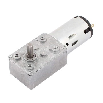 ZWL-395 PMDC Motor DC Worm Gear Motor For Elect...